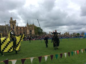 Jousting at Knebworth House