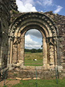 Remains of a cloister arch