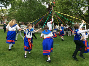 Dancing around the Maypole