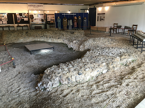 The Chapter House of Merton Priory Museum