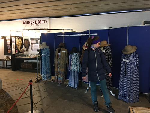 Liberty's display at the museum