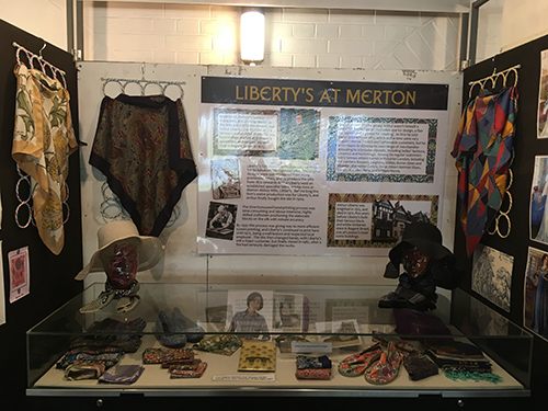 Liberty's display at the museum