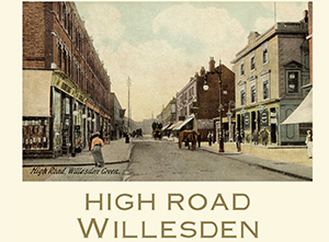 Self guided tour map of Willesden High Road